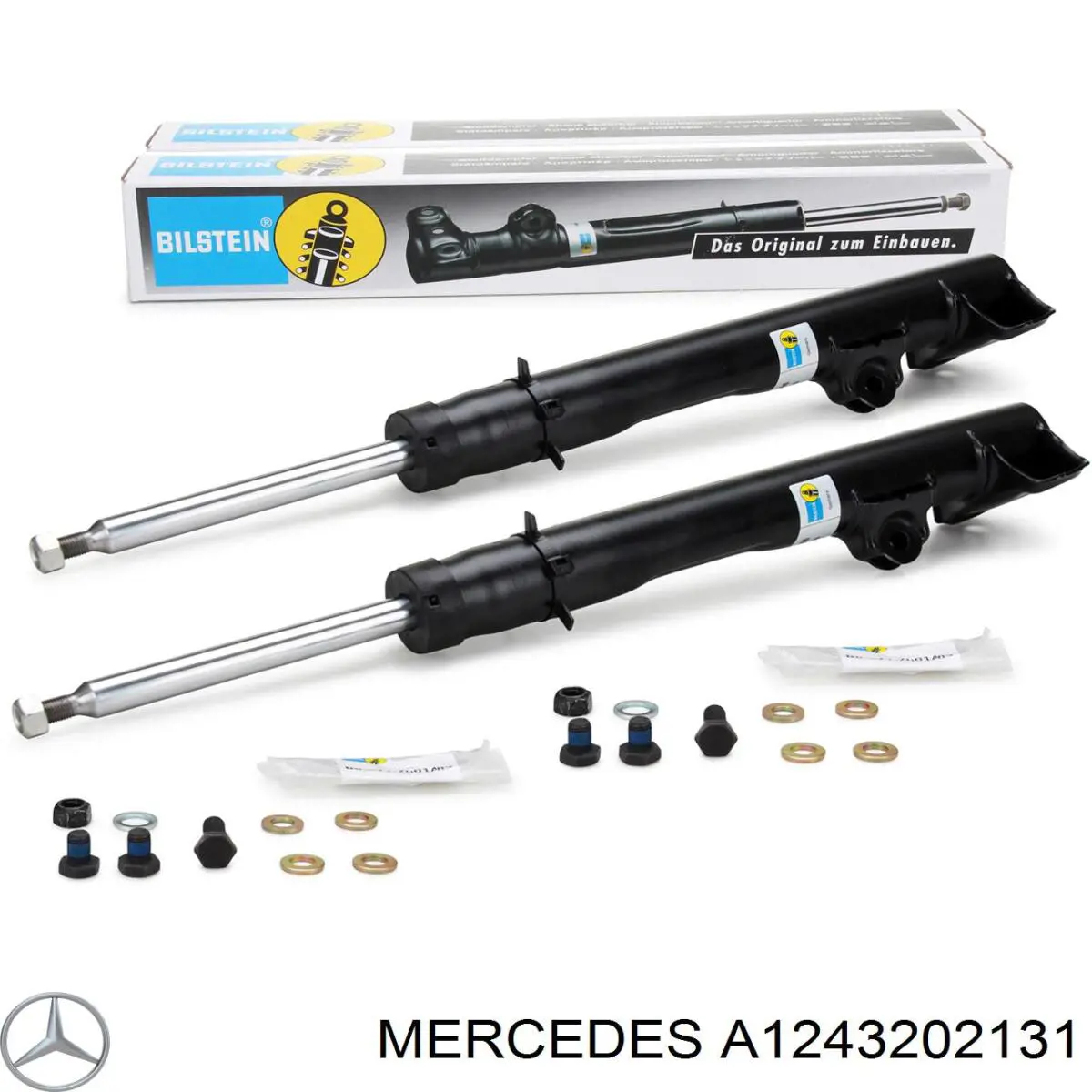 Купити A1243202131 Mercedes Стійка амортизатора задня