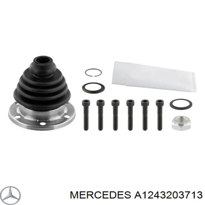 A1243203713 Mercedes амортизатор задній