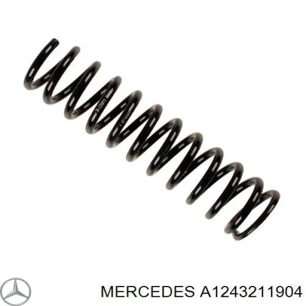 A1243211904 Mercedes пружина передня