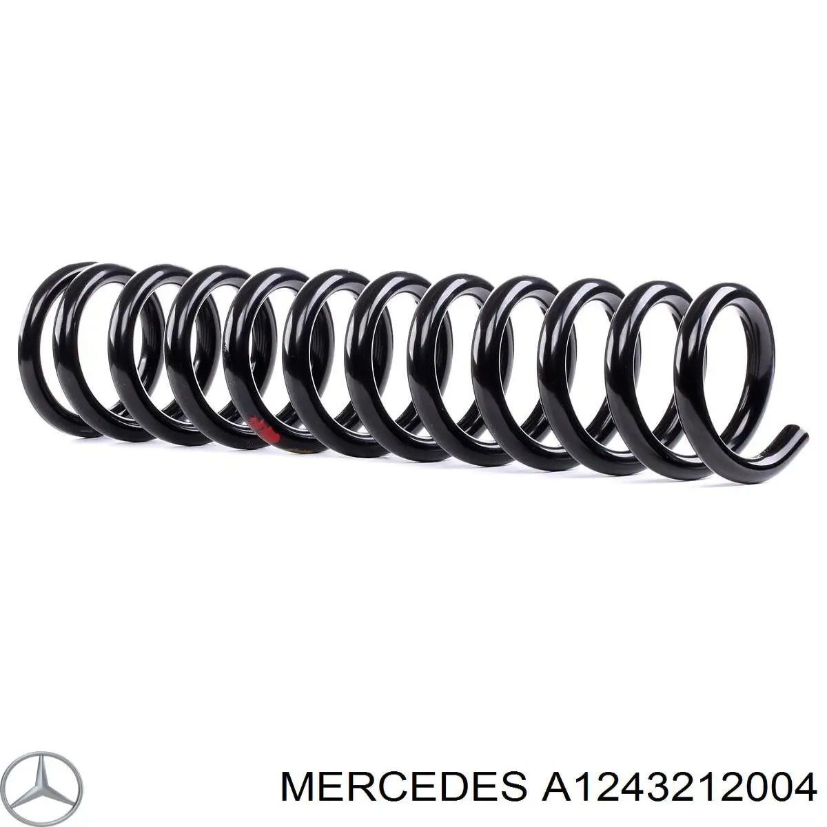 A1243212004 Mercedes пружина передня