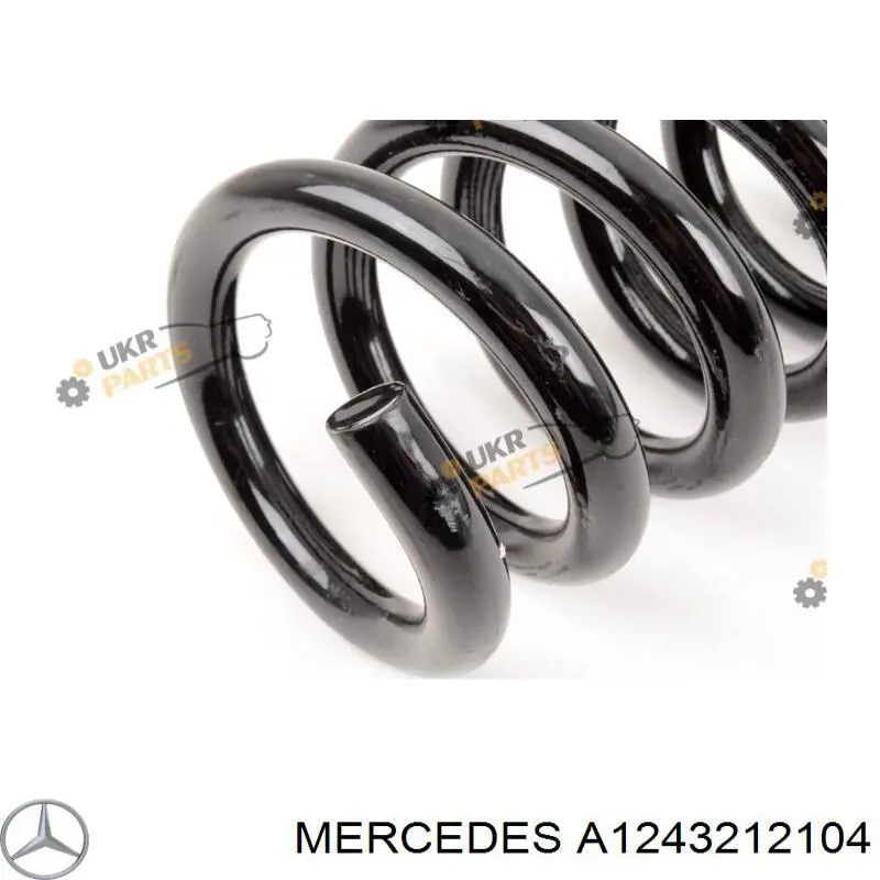 Пружина передня Mercedes A1243212104 ціна, від 32.27 USD