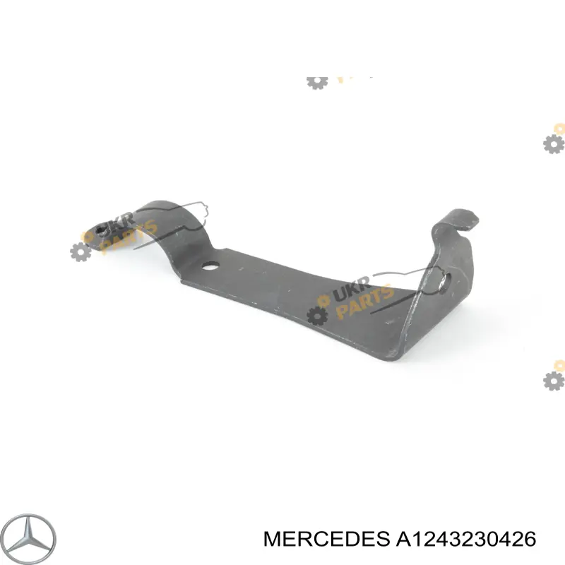 A1243230426 Mercedes Хомут кріплення втулки стабілізатора, переднього