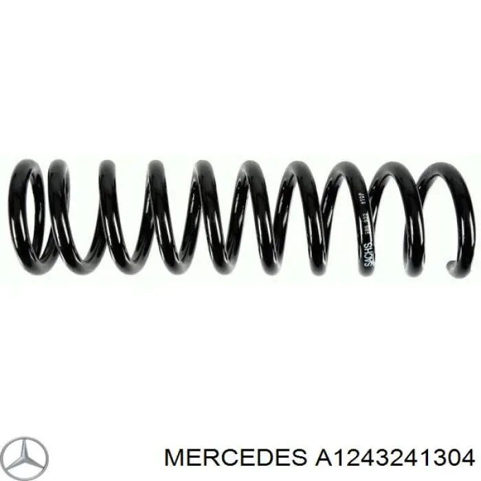 A1243241304 Mercedes пружина задня
