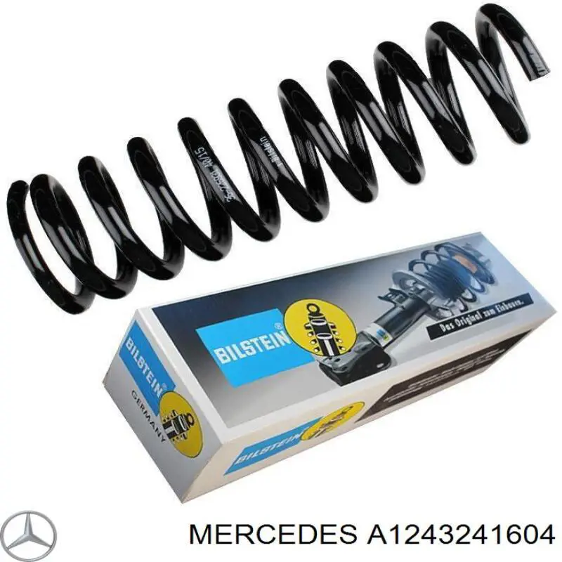A1243241604 Mercedes пружина задня