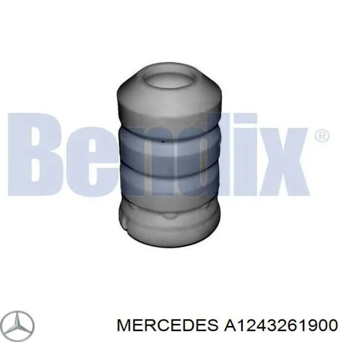 Амортизатор задній Mercedes A1243261900 ціна, від 26.57 USD
