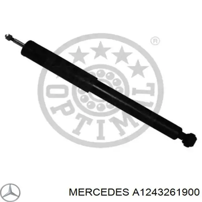 Купити A1243261900 Mercedes Стійка амортизатора задня