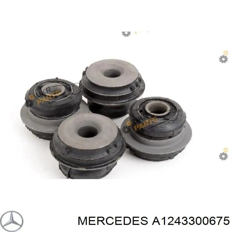 Сайлентблок нижнього важеля передньої підвіски Mercedes A1243300675 ціна, від 30.59 USD
