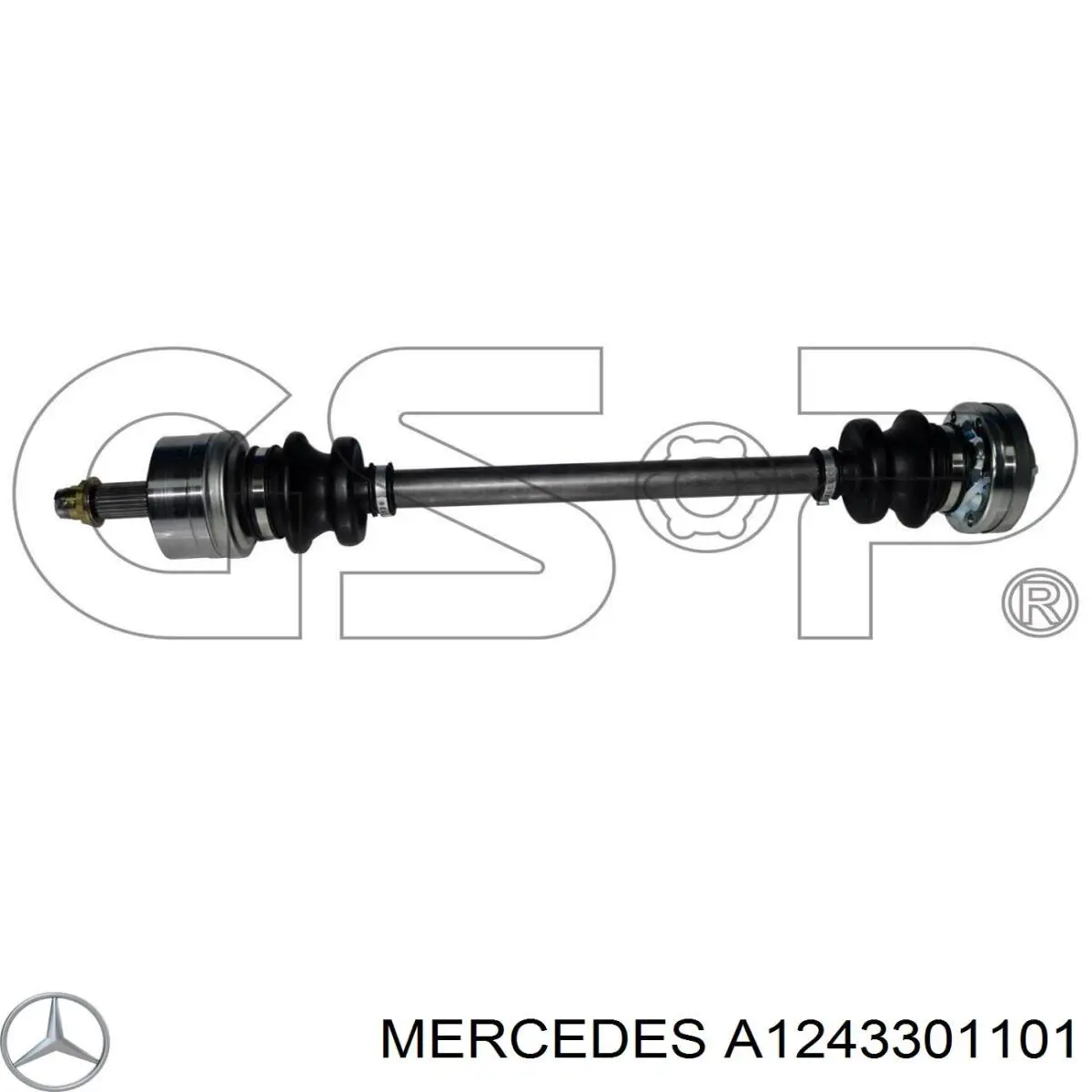 Піввісь передня, права Mercedes E седан (W124) (1984 - 1993) ціна, від  