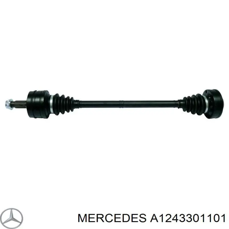 Піввісь (привід) передня, права на Mercedes E (W124)