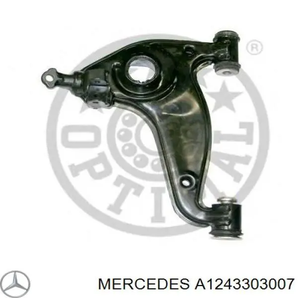 Купити A1243303007 Mercedes Лівий важіль передній нижній підвіски