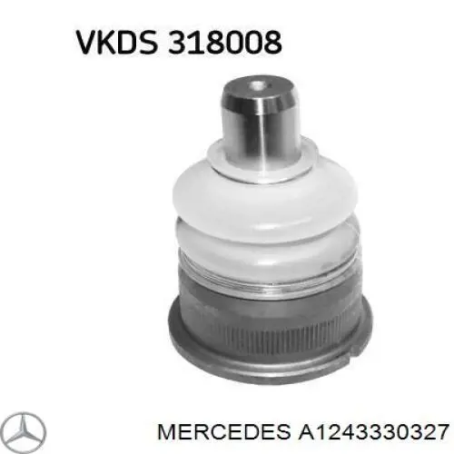 Купити A1243330327 Mercedes Кульова опора, нижня