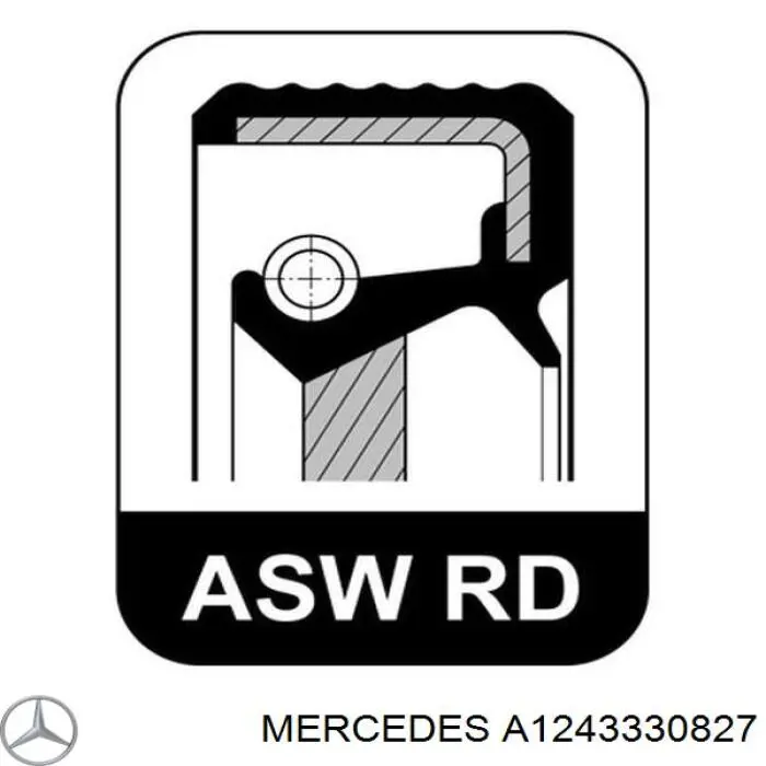 Кульова опора, нижня, права на Mercedes E-Class (S124)