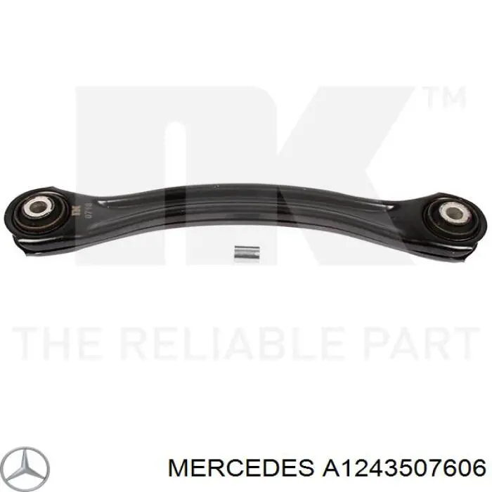 A1243507606 Mercedes Важіль задньої підвіски верхній, лівий/правий