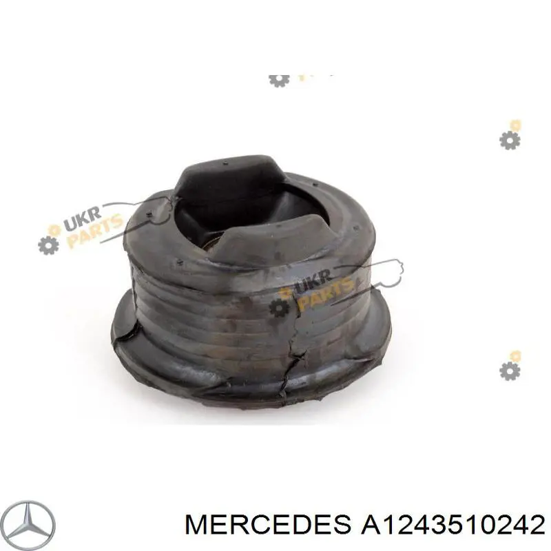 Сайлентблок задньої балки/підрамника Mercedes A1243510242 ціна, від 20.33 USD