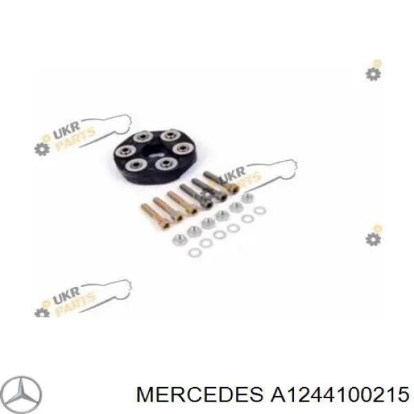 Муфта кардана еластична, перед./зад. A1244100215 Mercedes