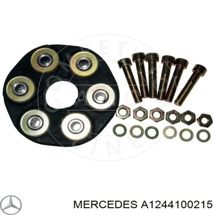 Муфта кардана еластична, перед./зад. Mercedes A1244100215 ціна, від 34.59 USD