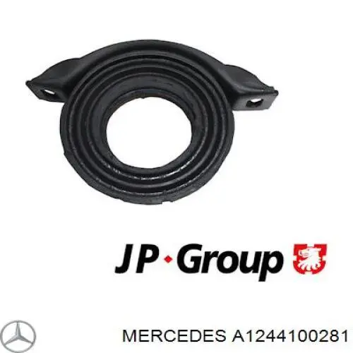 Муфта підвісної підшипника Mercedes A1244100281 ціна, від 16.86 USD