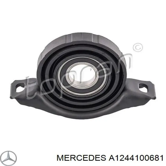 Муфта підвісної підшипника Mercedes A1244100681 ціна, від 16.84 USD