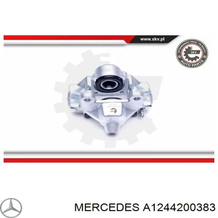 Супорт задній правий A1244200383 Mercedes