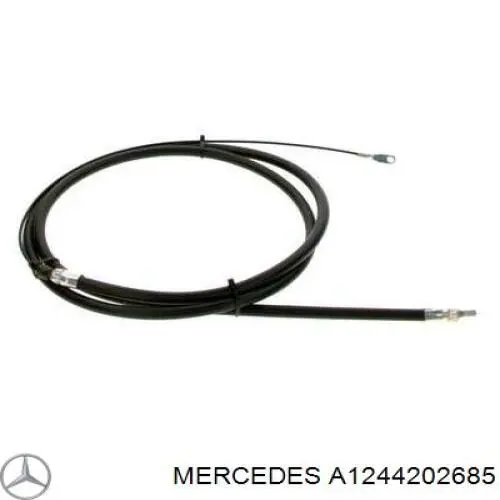 Купити A1244202685 Mercedes Трос ручного гальма передній