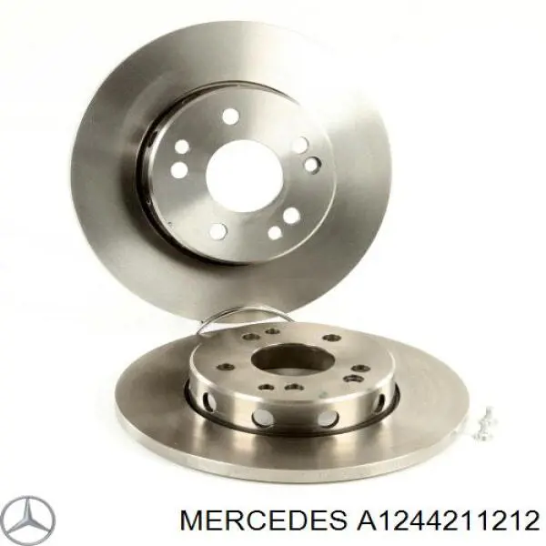 Купити A1244211212 Mercedes Ротор гальмівний