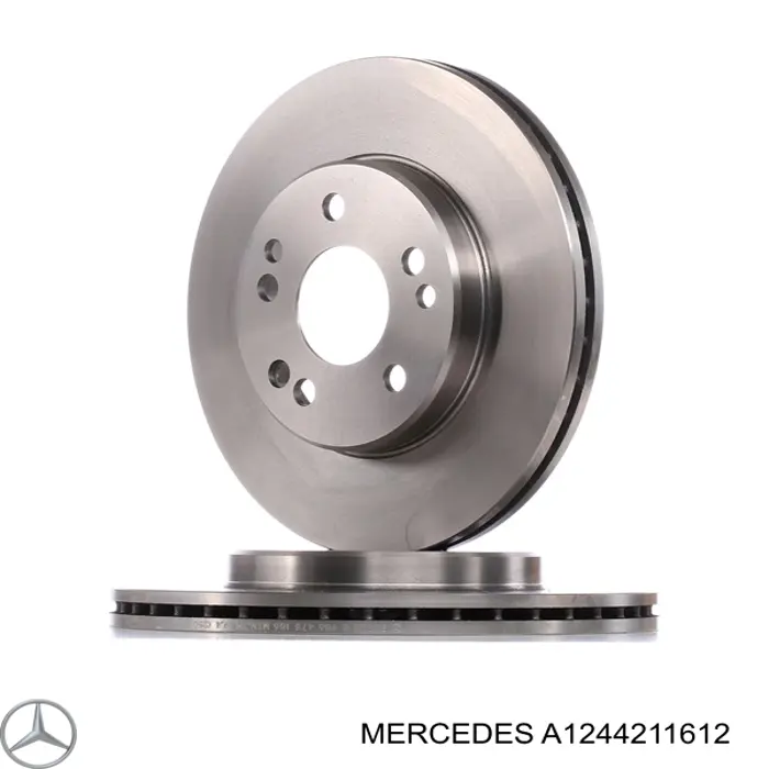 Диск гальмівний передній Mercedes A1244211612
