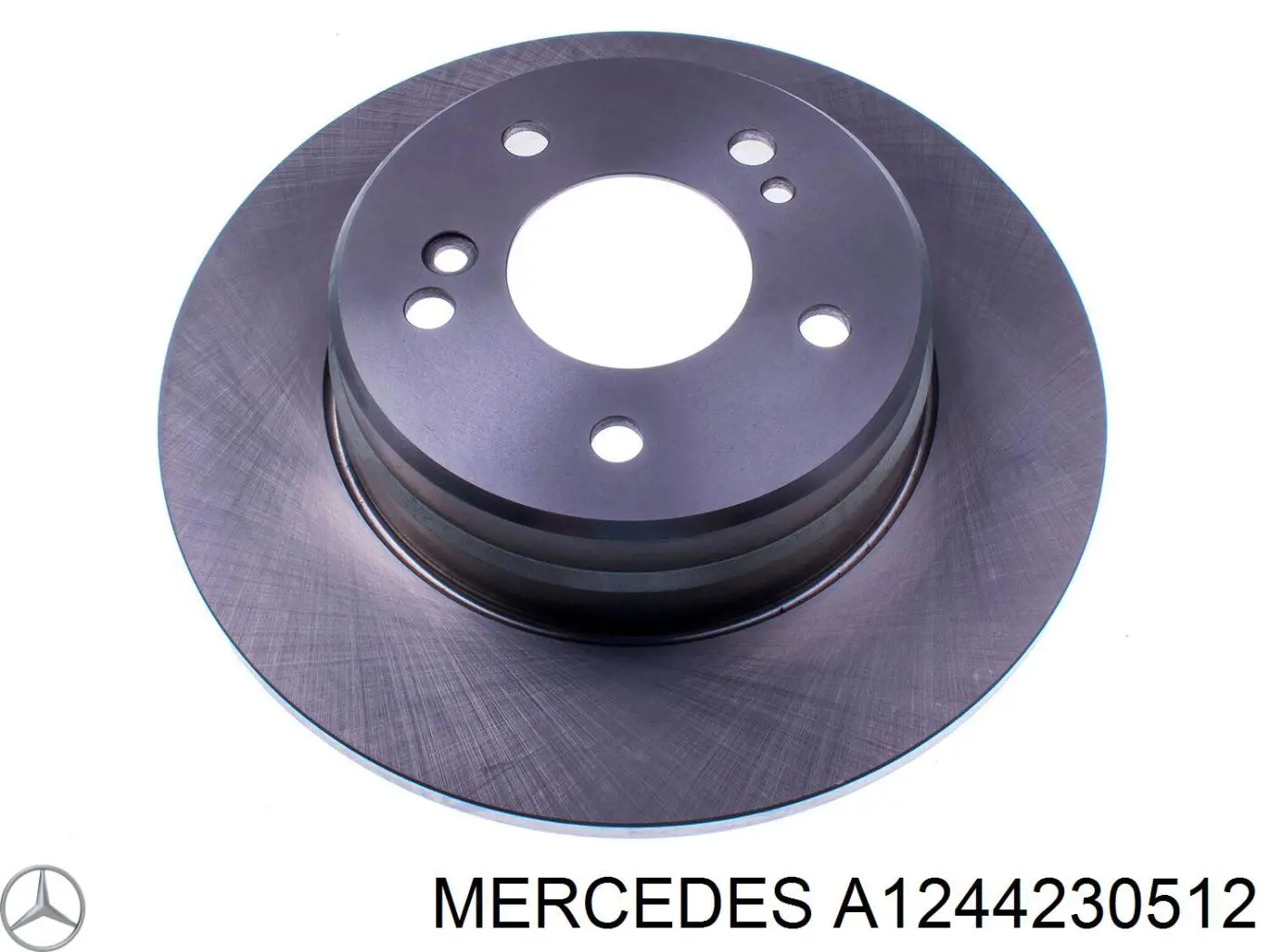 Купити A1244230512 Mercedes Диск заднього гальма