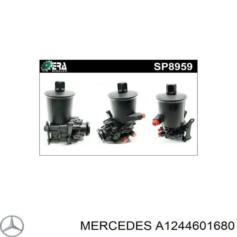 A1244601680 Mercedes Насос гідропідсилювача