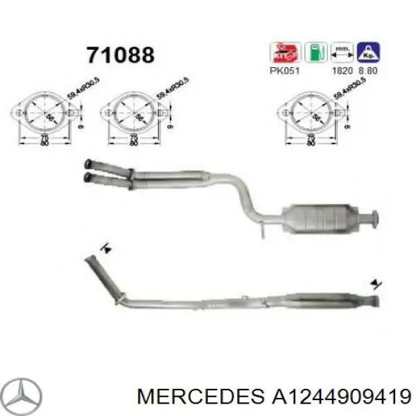  A1244909419 Mercedes