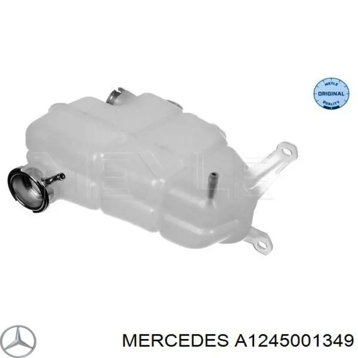A1245001349 Mercedes бачок системи охолодження, розширювальний