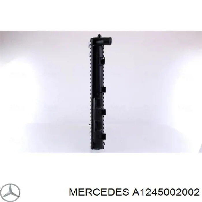 A1245002002 Mercedes радіатор охолодження двигуна