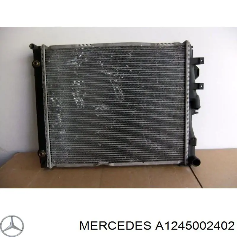 Купити A1245002402 Mercedes Радіатор двигуна