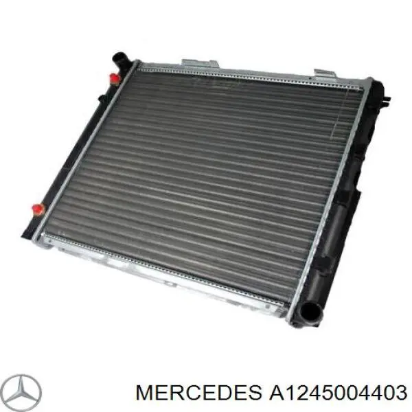 Радіатор охолодження двигуна A1245004403 Mercedes