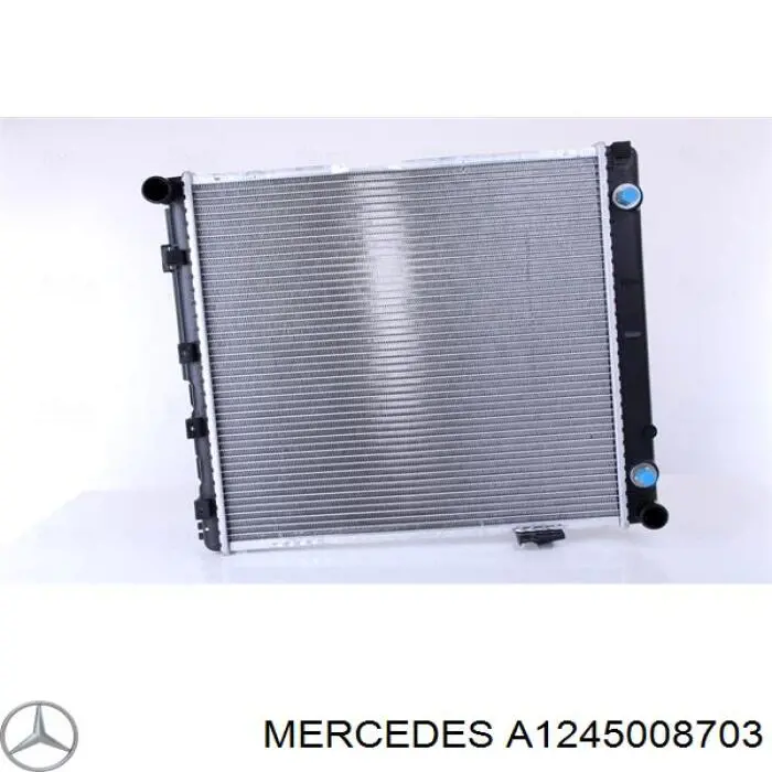 Радіатор A1245008703 Mercedes