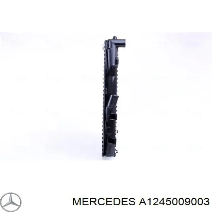 Радіатор основний Mercedes A1245009003 ціна, від 86.63 USD