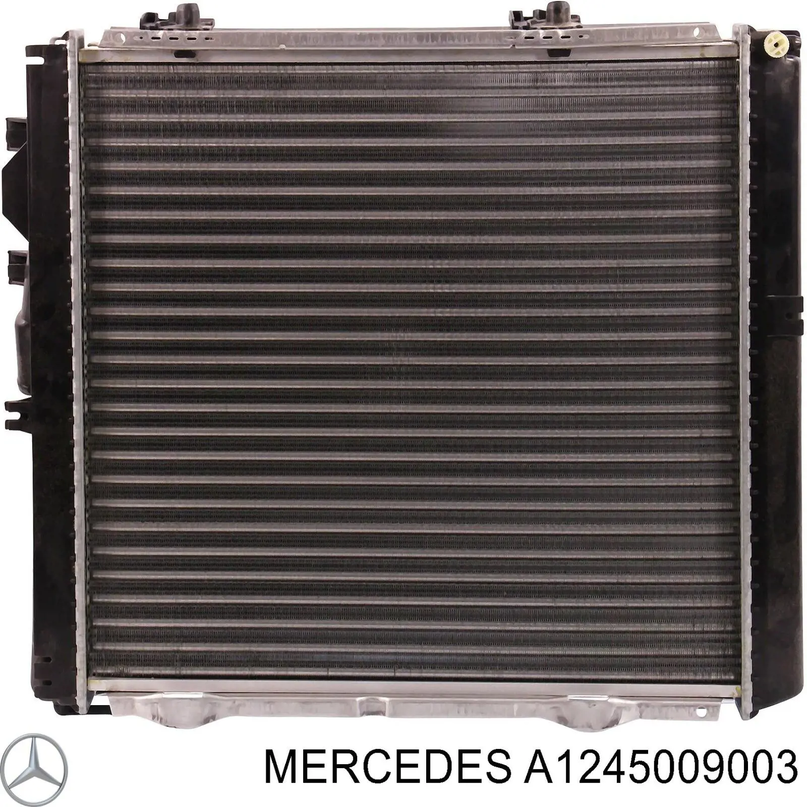 A1245009003 Mercedes радіатор охолодження двигуна