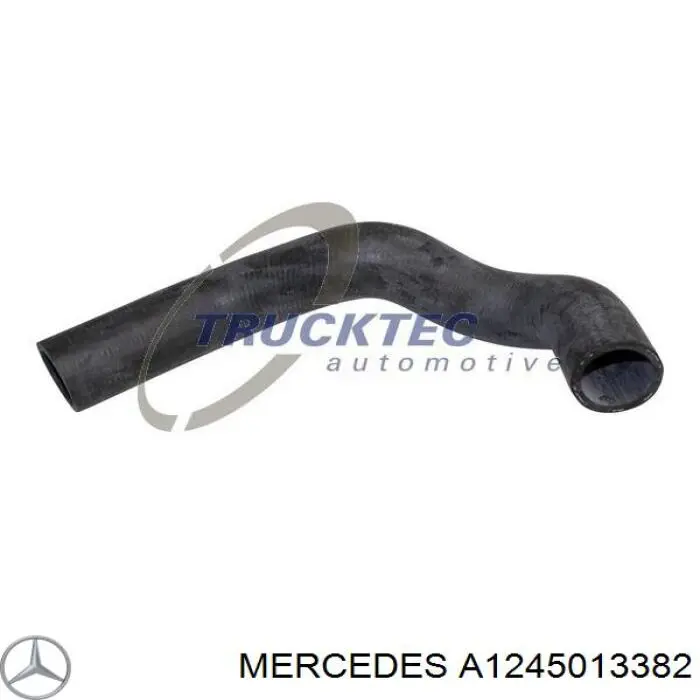 A1245013382 Mercedes шланг/патрубок радіатора охолодження, нижній