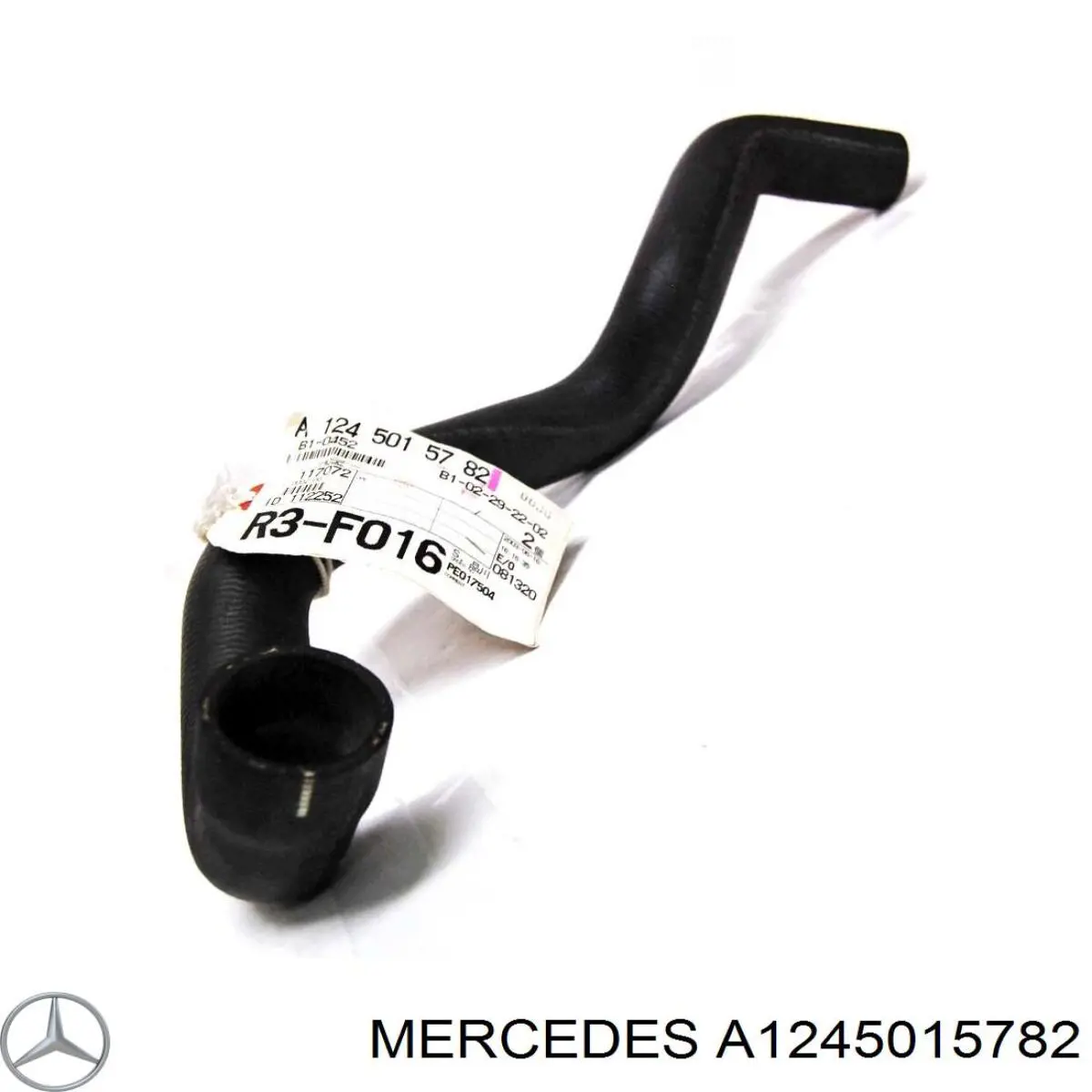 Шланг/патрубок радіатора охолодження, нижній A1245015782 Mercedes