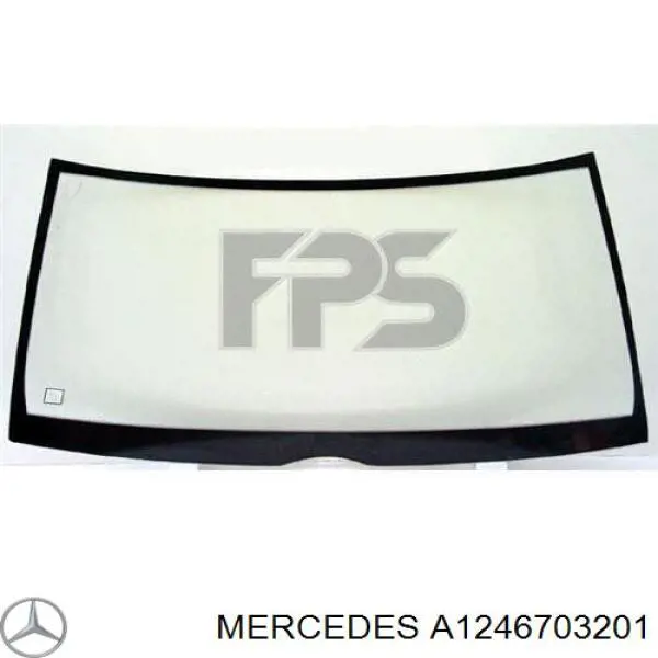 Скло лобове на Mercedes E (T124)