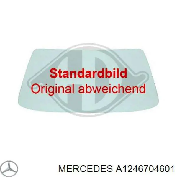 A1246704601 Mercedes Автомобільне скло