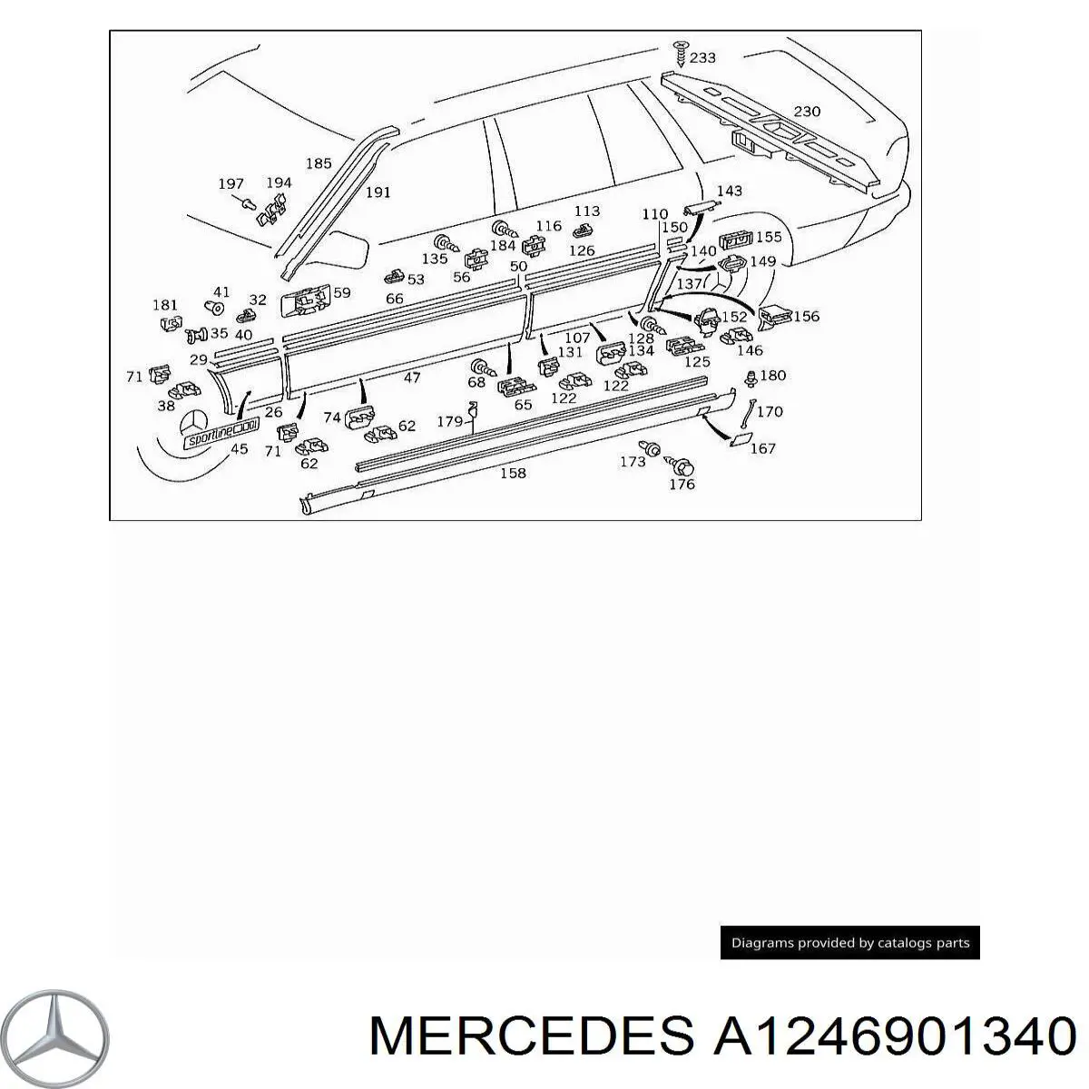  A1246901340 Mercedes