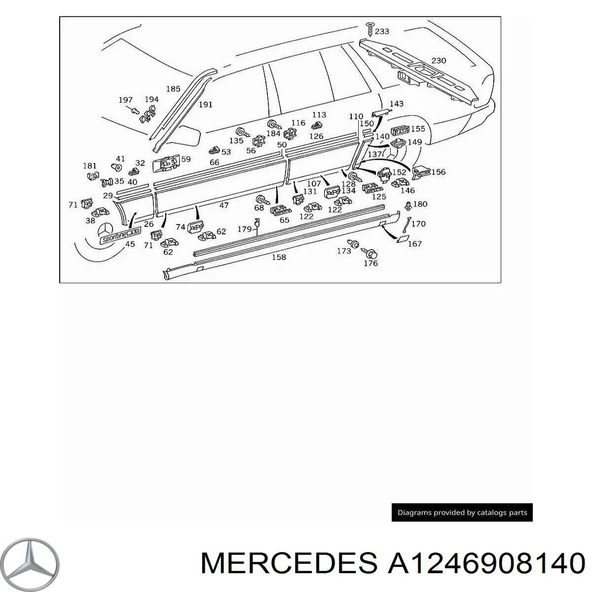 A1246908140 Mercedes 