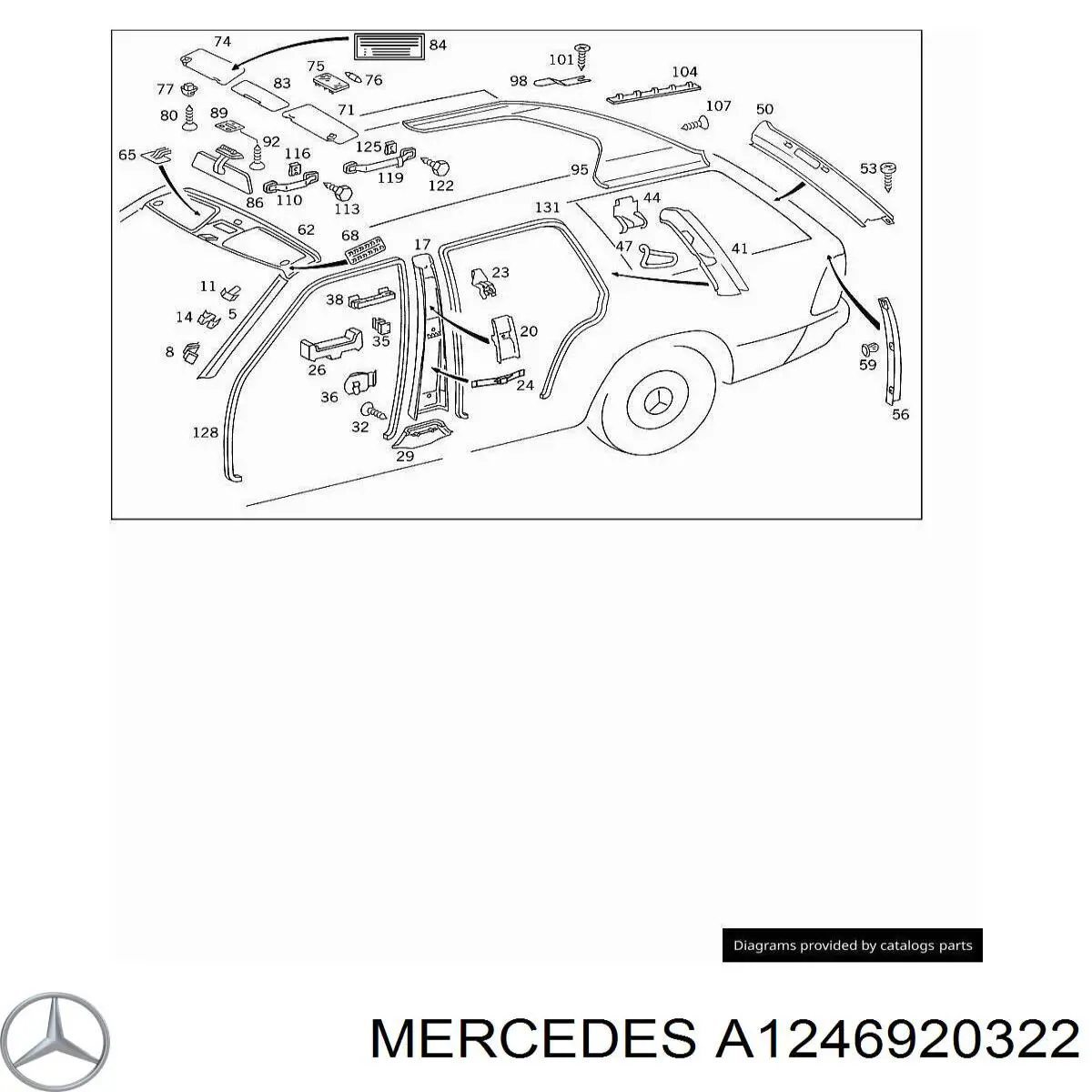 A1246920322 Mercedes 