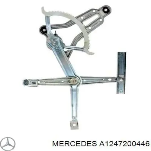 Механізм склопідіймача двері передньої, правої 1007296 Autotechteile