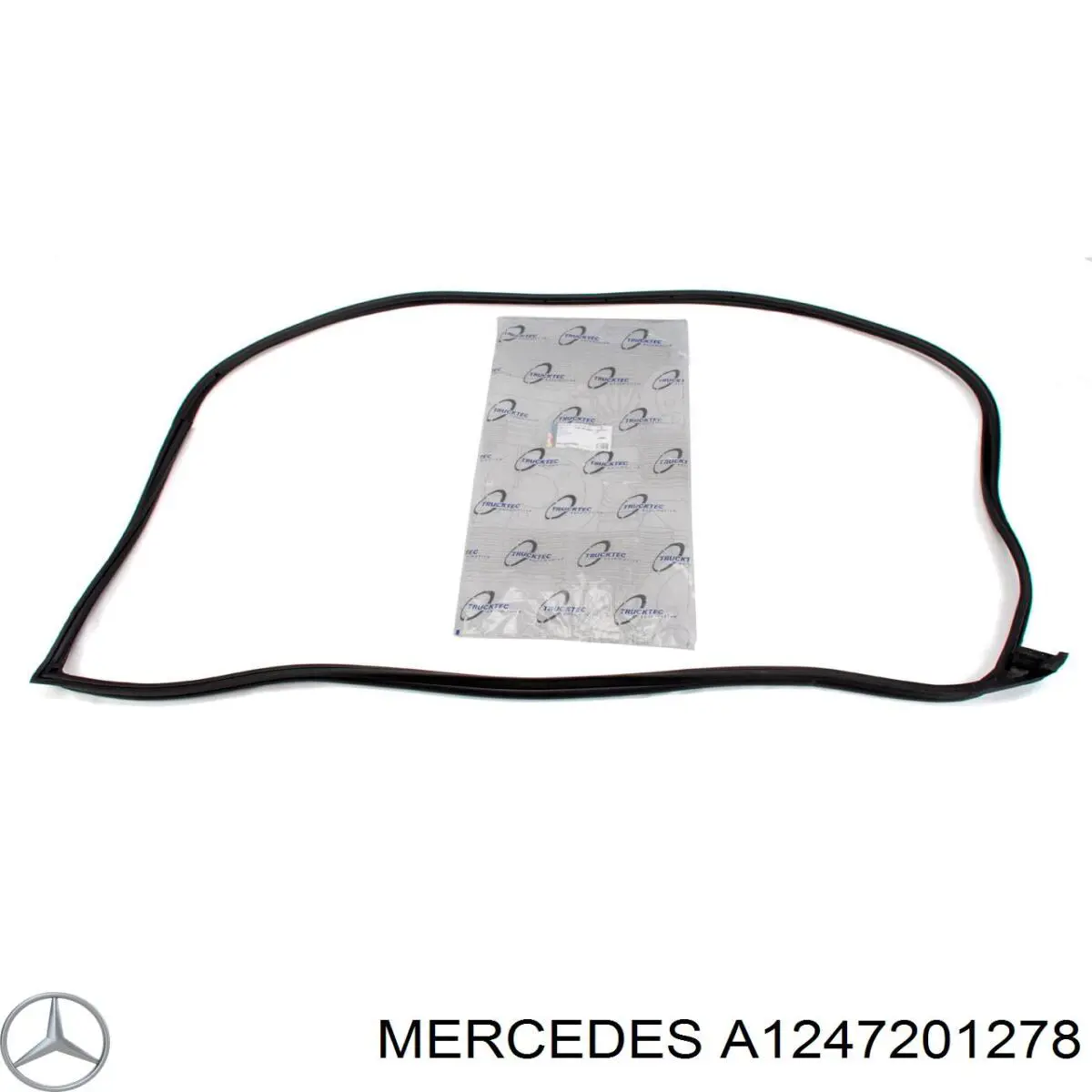 Купити A1247201278 Mercedes Ущільнювач двері передньої правої (на кузові)