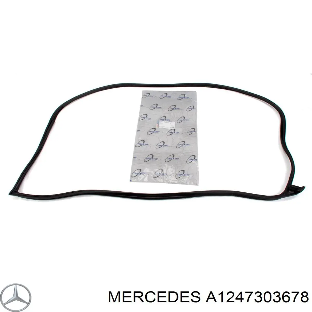 Купити A1247303678 Mercedes Ущільнювач двері передньої лівої (на двері)