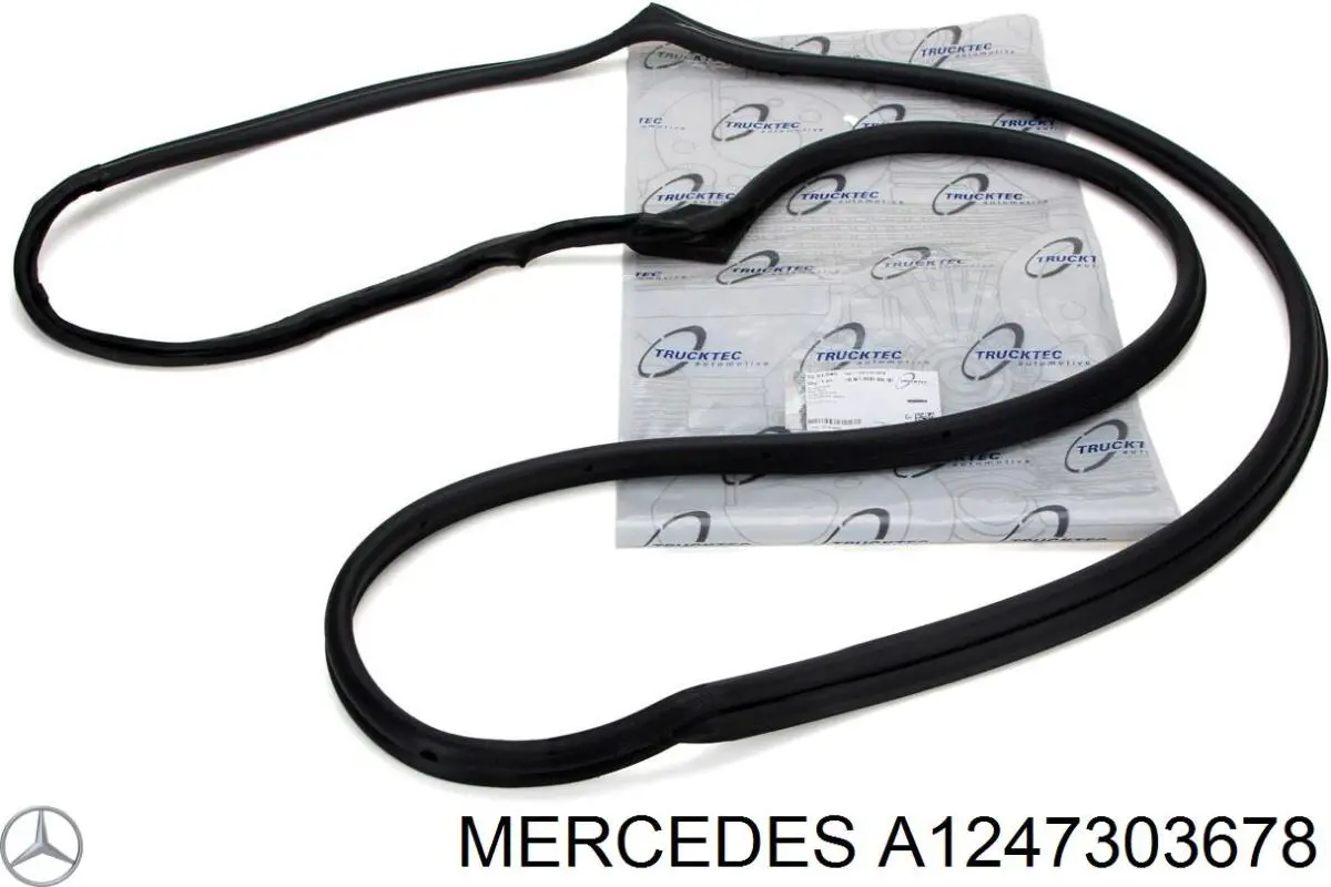 Ущільнювач двері передньої лівої (на двері) Mercedes A1247303678 ціна, від 79.68 USD
