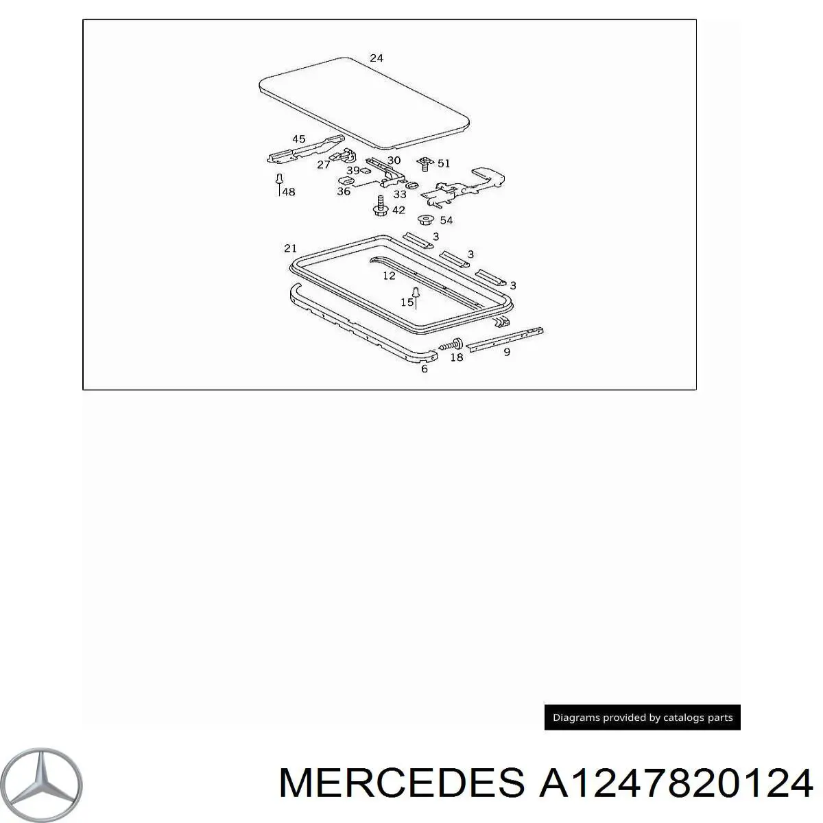 Mercedes A1247820124 ціна, від 10.14 USD