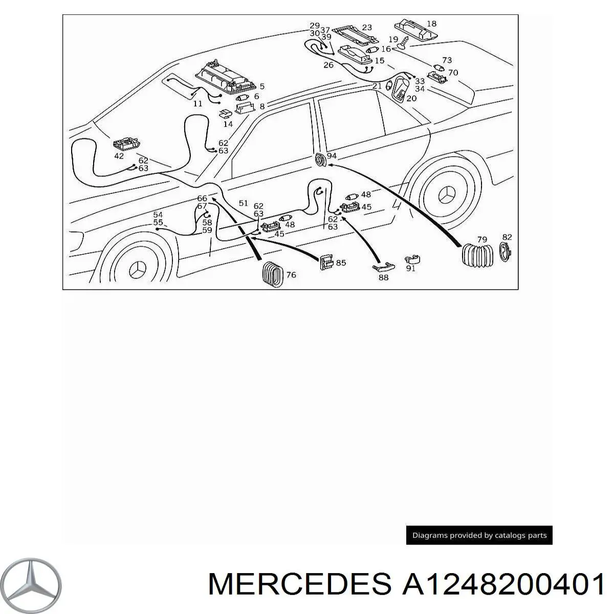 A1248200401 Mercedes 