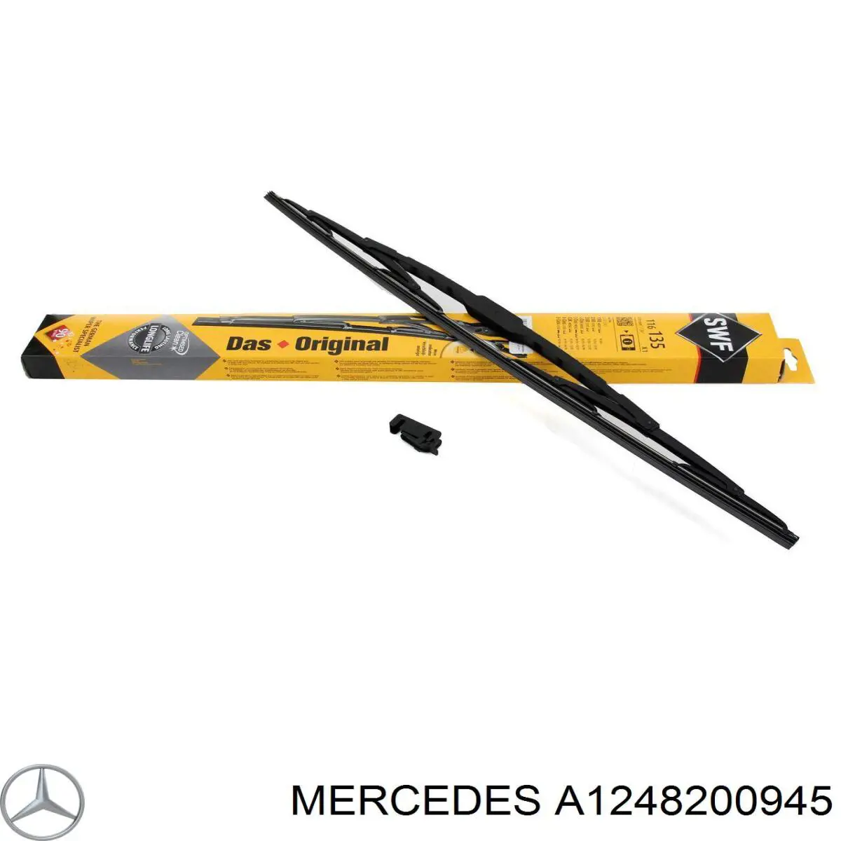 Щітка-двірник лобового скла, комплект з 2-х шт. Mercedes A1248200945 ціна, від 10.27 USD